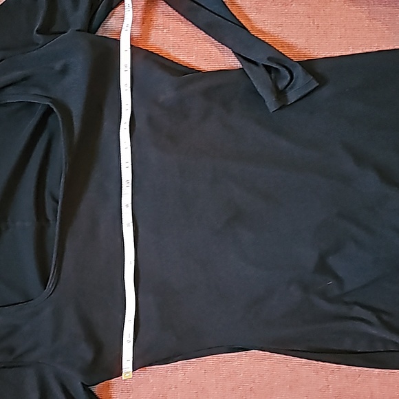 STUNNING LONG SLEEVE LINED CROTCHLESS MAXI TUBE DRESS - Picture 6 of 11